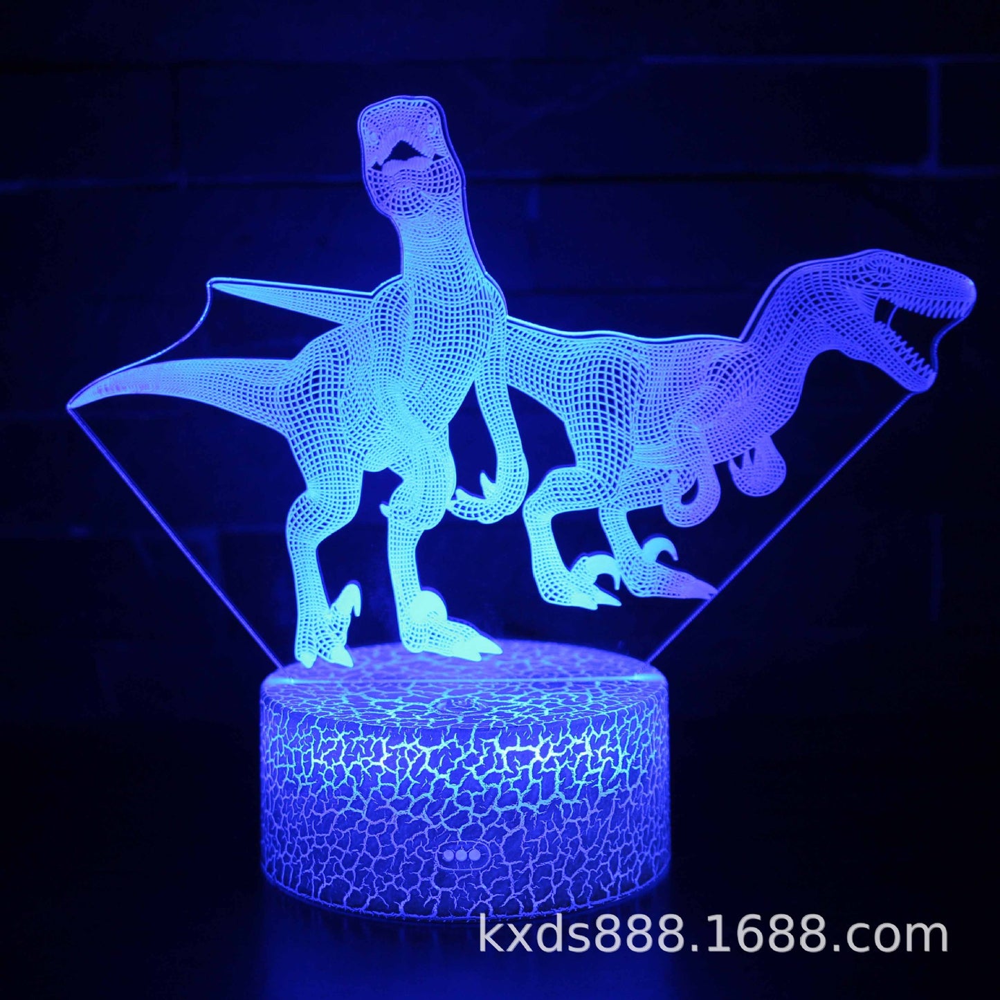 恐竜シリーズ 3Dカラフルナイトライト