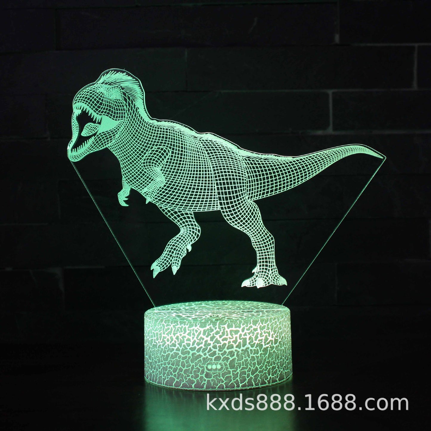 恐竜シリーズ 3Dカラフルナイトライト