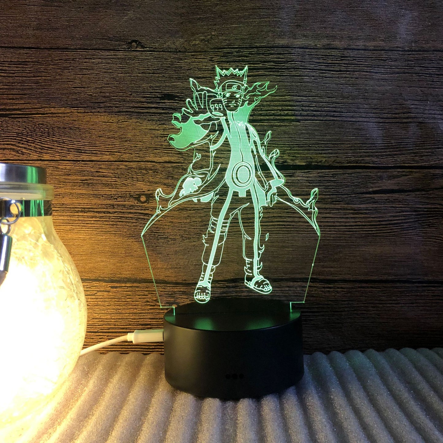**ナルトアニメ 3D LEDナイトライト 第三班 カカシ・サスケ・ナルト・サクラ 子供向けクリスマスギフト**