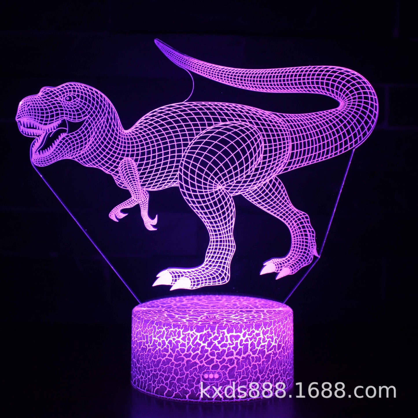 恐竜シリーズ 3Dカラフルナイトライト