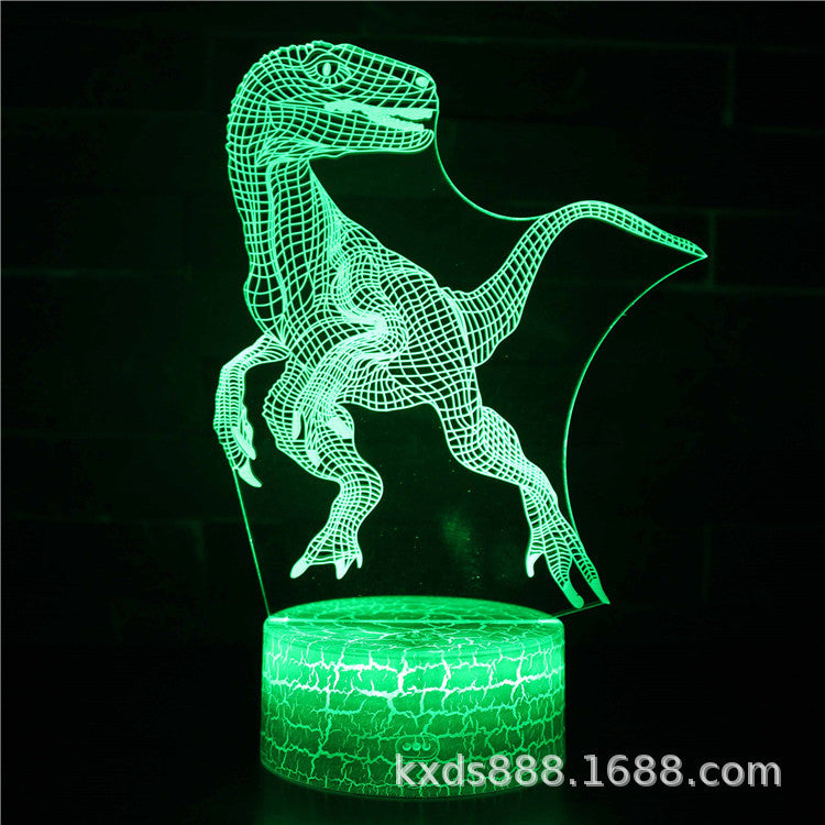 恐竜シリーズ 3Dカラフルナイトライト