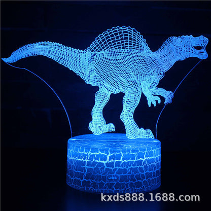 恐竜シリーズ 3Dカラフルナイトライト