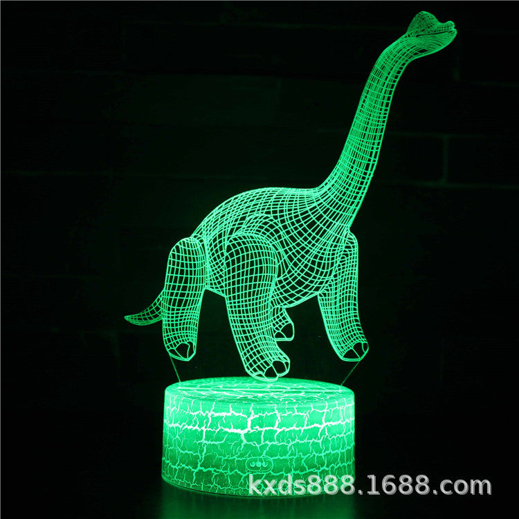 恐竜シリーズ 3Dカラフルナイトライト