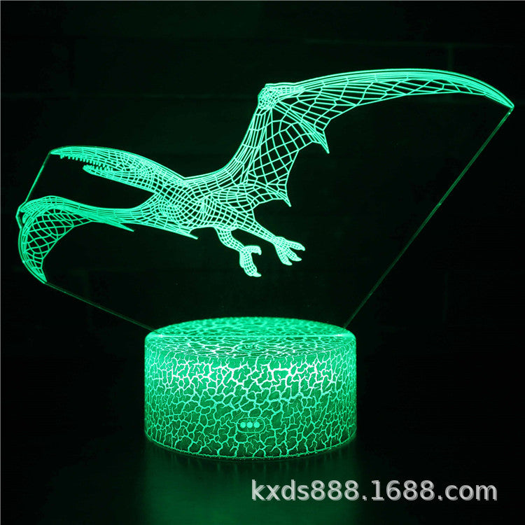 恐竜シリーズ 3Dカラフルナイトライト