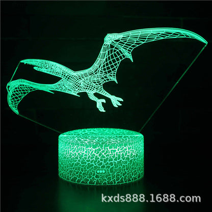 恐竜シリーズ 3Dカラフルナイトライト