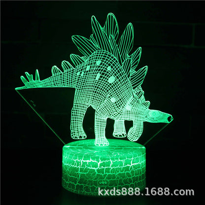 恐竜シリーズ 3Dカラフルナイトライト