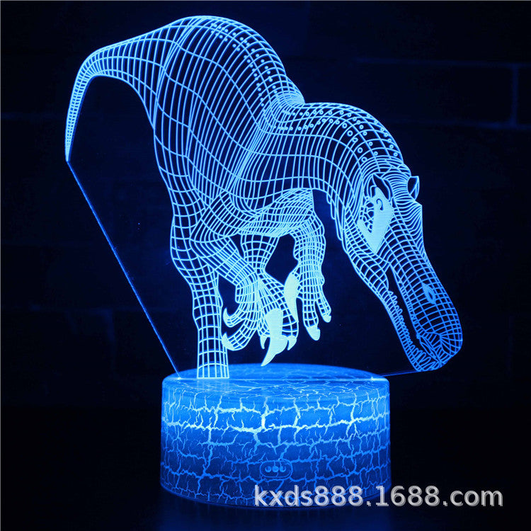 恐竜シリーズ 3Dカラフルナイトライト