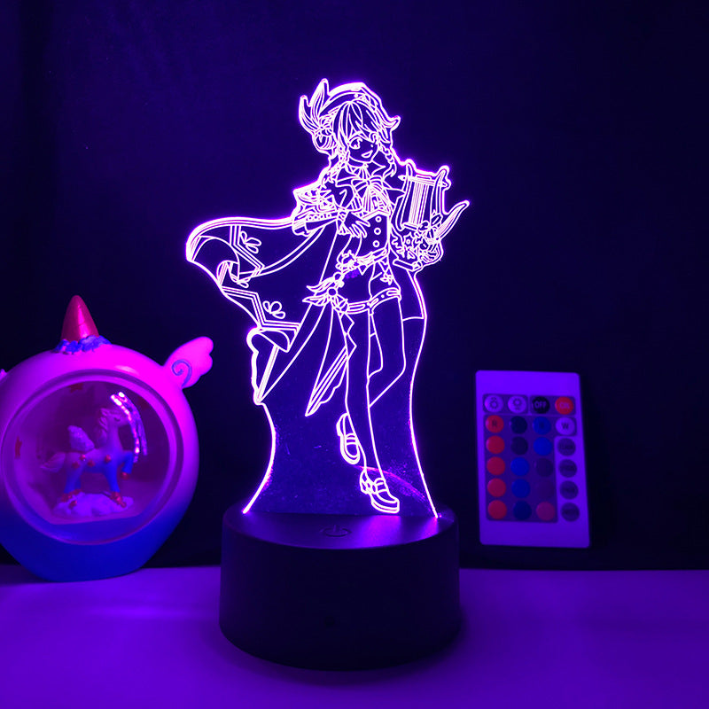原神 (Genshin Impact) 3DクリエイティブLEDナイトライト