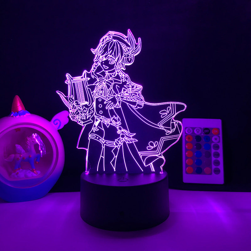 原神 (Genshin Impact) 3DクリエイティブLEDナイトライト