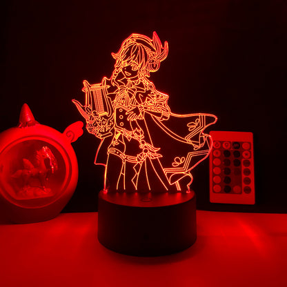 原神 (Genshin Impact) 3DクリエイティブLEDナイトライト