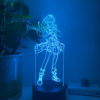 原神 (Genshin Impact) 3DクリエイティブLEDナイトライト